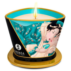  Bougie de massage Shunga ISLAND BLOSSOMS Fleurs des Iles